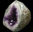 Amethyst Crystal Geode - Large Crysals #37734-2